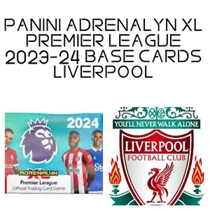 Panini Adrenalin XL PREMIER LEAGUE 2024  LIVERPOOL  2023-24 Season FREE POST - Picture 1 of 25