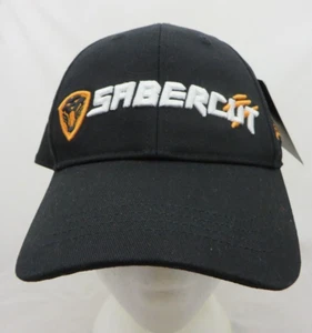 Sabercut Baseball Cap Hat adjustable black NWT The Legend Lives - Picture 1 of 4