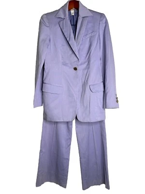 GIANNI VERSACE COUTURE Suit With Amazing Goldtone Buttons Classic Gorgeous Blue - Image 1 of 4