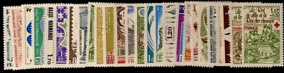France #YT1982-YT1985/YT1991-YT2027 MH 1978 Commemoratives [1580-1623 B511-B513] - Image 1 of 3