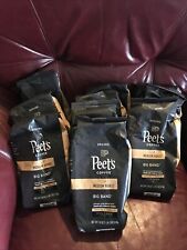 (10 Pack) Peet's Coffee Big Bang Ground Coffee Premium Medium Roast Arabica 18Oz