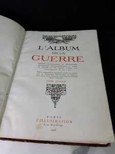 "L'album de la guerre" Álbum de fotos de la Primera Guerra Mundial 1914-1919, co - Picture 1 of 16