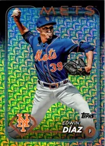2024 Topps #120 Edwin Díaz Holiday Rabbits - Picture 1 of 2