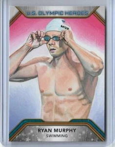 2020 TOPPS OLYMPICS RYAN MURPHY "HEROES" CARD #OH-RM ~ USA SWIMMING 2021 ~ QTY - Picture 1 of 2
