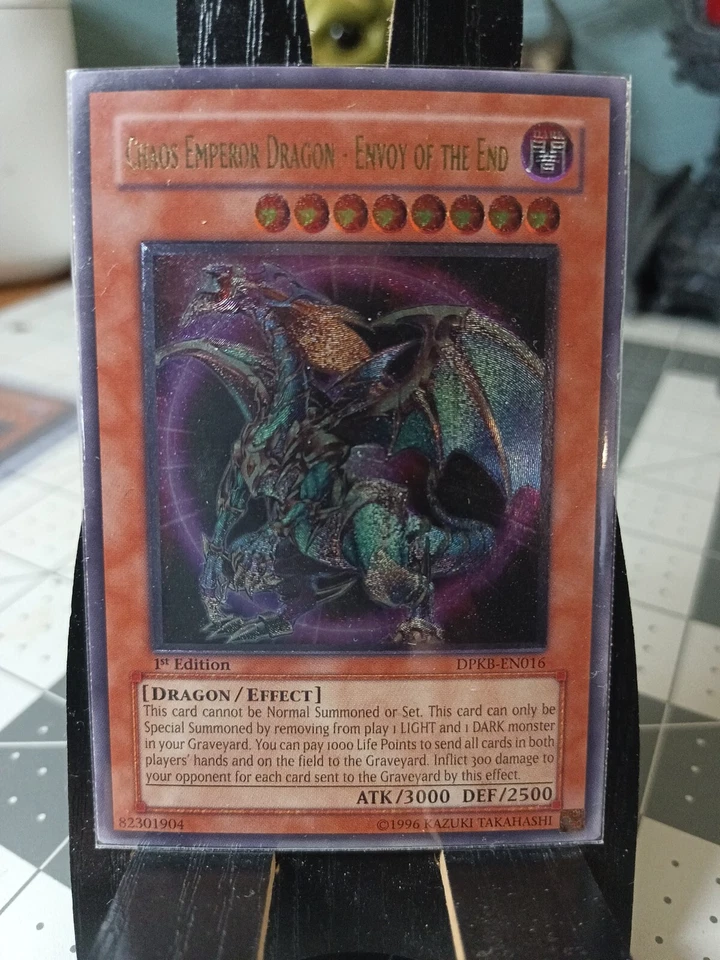 Yugioh- Chaos Emperor Dragon Envoy Of The End DPKB EN016 1st Ed LP - Image 1 of 4