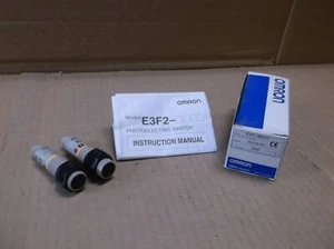 E3F2-3B4-P1 Omron NEW Box Photoelectric Sensor Switch E3F2-3L-P1 & E3F2-3DB4-P1 - Picture 1 of 4