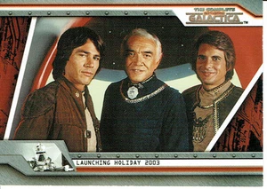 THE COMPLETE BATTLESTAR GALACTICA PROMO CARD P1 - Picture 1 of 1