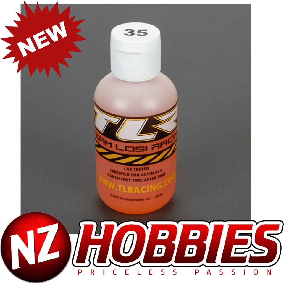 Losi TLR74024 Silicone Shock Oil, 35wt, 4oz - Image 1 of 1