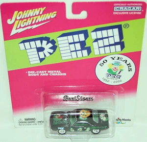 2002 Johnny Lightning PEZ Halloween "Cuda" Plymouth Barracuda Diecast 1/64 NEW - Picture 1 of 4