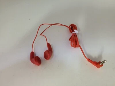 КРАСНЫЙ универсальный 3,5 мм проводные наушники гарнитура стерео наушники наушники #S28 - Изображение 1 из 4