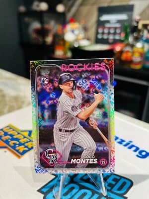 2024 Topps Series 1 - #92 Coco Montes (RC) ASG LOGO STAMP FOIL SP 🔥 - Image 1 of 2