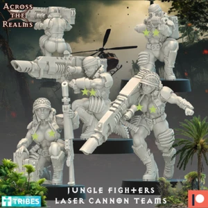 NSFW Jungle Fighter Laser Cannon Tms | Across the Realms | Wargaming | Grimdark - Picture 1 of 2
