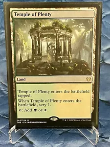 Temple of Plenty (248) Theros Beyond Death Regular Raro Magic The Gathering Mint Land - Imagen 1 de 1