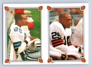 Mike Sherrard / Hanford Dixon 1987 Topps Stickers #38 / 189 - Picture 1 of 2