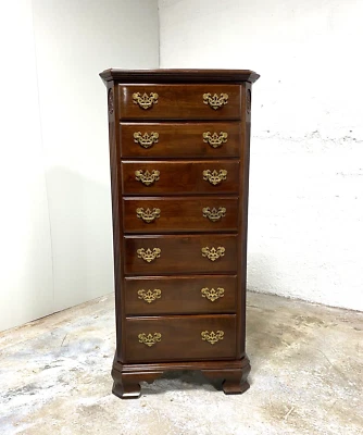 Ethan Allen Georgian Court Collection Solid Cherry Lingerie Chest - Image 1 of 4