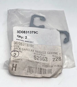 2 x Bentley 3D0831379C barandilla (lavadora espaciadora) para Continental Flying Spur, GT, GTC - Imagen 1 de 2
