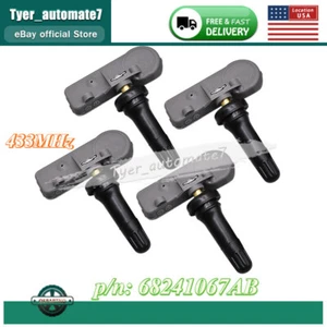 56029398AB Tire Pressure Sensor TPMS Set of 4 For Dodge Charger 2012-2015 New - Picture 1 of 13