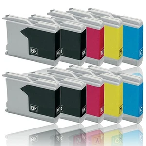 10er Set Patronen kompatibel für Brother MFC260C DCP150C DCP357C MFC440CN LC970 - Bild 1 von 1