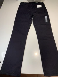 Jeans donna Adriano Goldschmied nero taglia 30 AG jeans vita alta nuovi con etichette nuovi - Foto 1 di 9