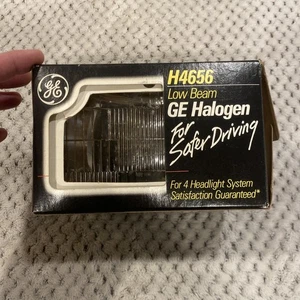General Electric H4656 Low Beam Halogen Headlamp Headlight 12V 35W 3 Prong (2) - Picture 1 of 6