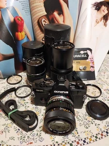 🕵️Olympus OM2-SP 💯% OVHLD + Zuiko 28÷48/4 bis 200/4 SEHR GUT !☜(⁠•⁠ˇ⁠‿⁠ˇ⁠•⁠) - Bild 1 von 23
