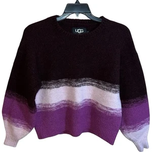 UGG RTW Sweater Women’s Size M Purple Pink Long Sleeve - Picture 1 of 5