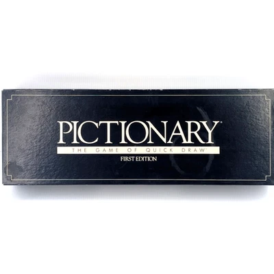 1985 Pictionary 1st Edition Charades Game 100% COMPLETE Gift - Image 1 of 4
