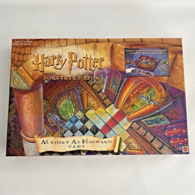Harry Potter Sorcerer's Stone Mystery at Hogwarts Game Mattel 2000 Incomplete - Image 1 of 4