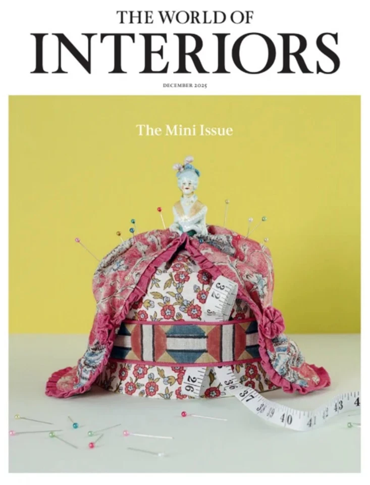 THE WORLD OF INTERIORS MAGAZINE - DECEMBER 2025 - BRAND NEW - Image 1 of 1