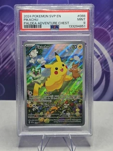 Pikachu 088 Sv: Scarlet & Violet Promo Cards Holo PSA 9 - Picture 1 of 2
