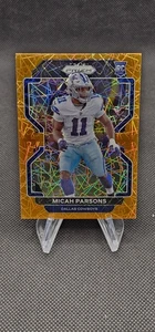 Panini Prizm Rookie 2021 Micah Parsons #382 Orange Lazer Prizm Packers radiocontrol - Imagen 1 de 2