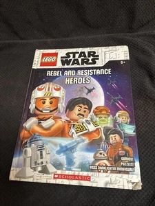 Lego Star Wars Rebel And Resistance Heroes Book Games And Puzzles For Children - Foto 1 di 8