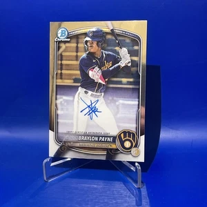 2025 Bowman Chrome - Braylon Payne Prospect Auto #CPA-BP - Picture 1 of 2