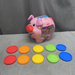 Alcancía musical Fisher Price Laugh and Learn funciona incluye las 10 monedas - Imagen 1 de 17