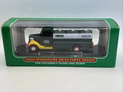 Vtg 2000 Hess Miniature First Truck TESTED, Cleaned All Works, New Batteries - Image 1 of 4