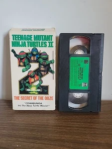 Teenage Mutant Ninja Turtles II VHS 1991 MCA Home Video - Picture 1 of 6