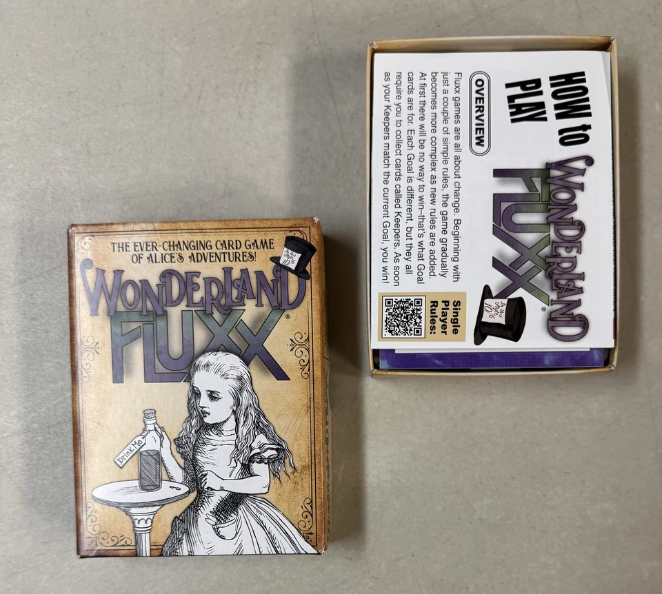 [CAJA ABIERTA] - Wonderland Fluxx - Nunca jugado Foto 1 de 4