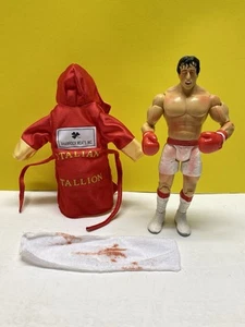 2006 Jakks ROCKY BALBOA 1st Movie Post Fight Bloody w/ Robe Mint 100% Complete - Picture 1 of 5