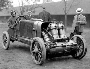 1907 Vintage CHRISTIE Rally Race Car- 8" x 10" Photo Print - Picture 1 of 1