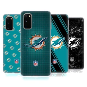 OFFICIAL NFL MIAMI DOLPHINS ARTWORK SOFT GEL CASE FOR SAMSUNG PHONES 1 - Picture 1 of 11
