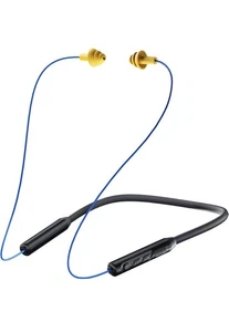 MIPEACE Bluetooth Earplug Headphones, Neckband Earbuds 29db Noise Reduction - Picture 1 of 8