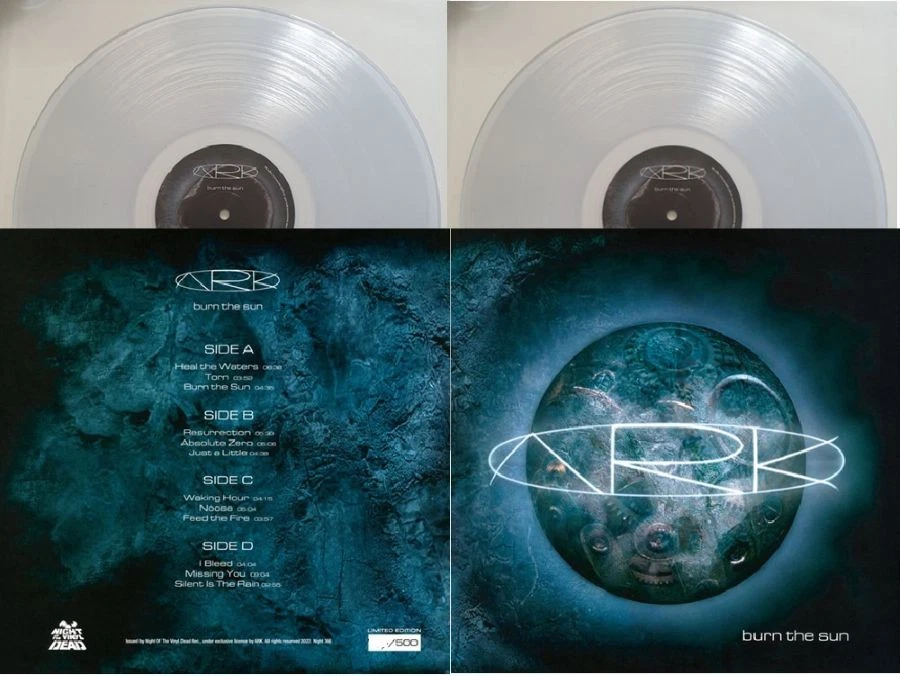 ARK- Burn The Sun LIM.2LP SET clear vinyl,numb.500 prog metal classic JORN LANDE - Immagine 1 di 1
