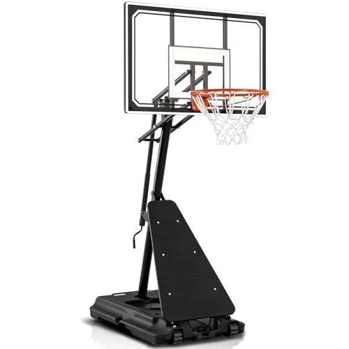 SKYTIME BASKETBALL HOOP 44" BACKBOARD PORTABLE BASKETBALL HOOP OUTDOOR BLUE - Image 1 of 4