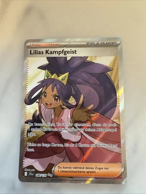 Pokemon Karte | Lilias Kampfgeist 180/159 | Reisegefährten | Deutsch | NM - Bild 1 von 2