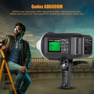 Godox AD600BM 600WS HSS 1/8000s 2.4G Wireless X System Outdoor Flash Light L6W6 - Picture 1 of 12