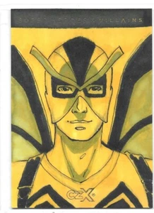 Cryptozoic DC CZX 2019 superhéroes y villanos - tarjeta de boceto de Matthew Sutton - Imagen 1 de 2
