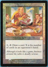 Bargaining Table FOIL Mercadian Masques NM Artifact Rare CARD (223366) ABUGames