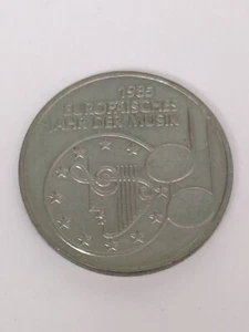 1985 GERMANY 5 DEUTSCH MARK EUROPEAN YEAR OF MUSIC - Picture 1 of 2