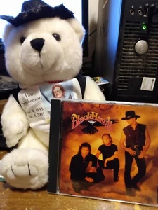 Van Stephenson (Blackhawk)Tribute Plush Bear + CD! - Picture 1 of 9