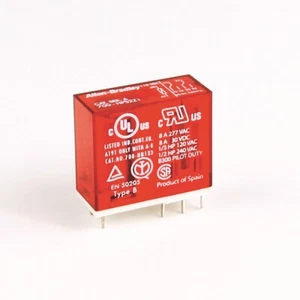 700-HPS2Z24, Allen Bradley, 24V DPDT PCB Style 2 Pole Safety Relay - Picture 1 of 2
